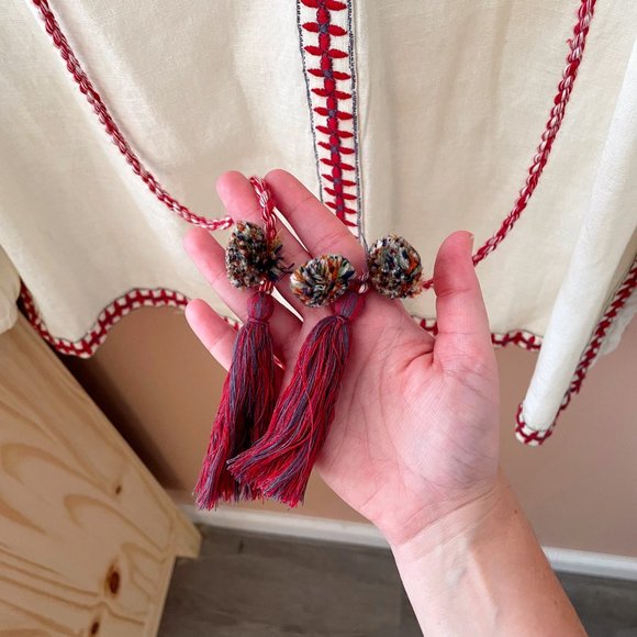 Coastal Cowgirl Peasant Top - Picture 3 of 8